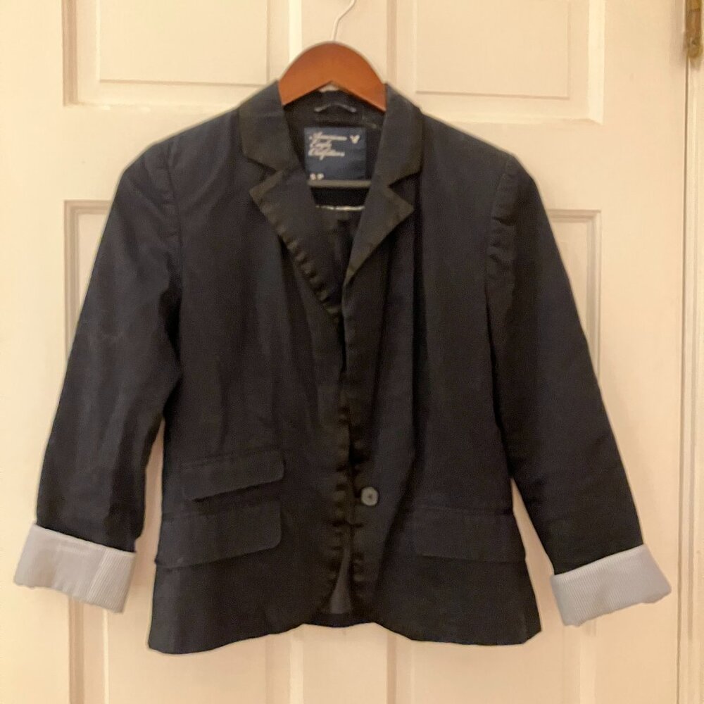American Eagle Navy Blazer - Size S